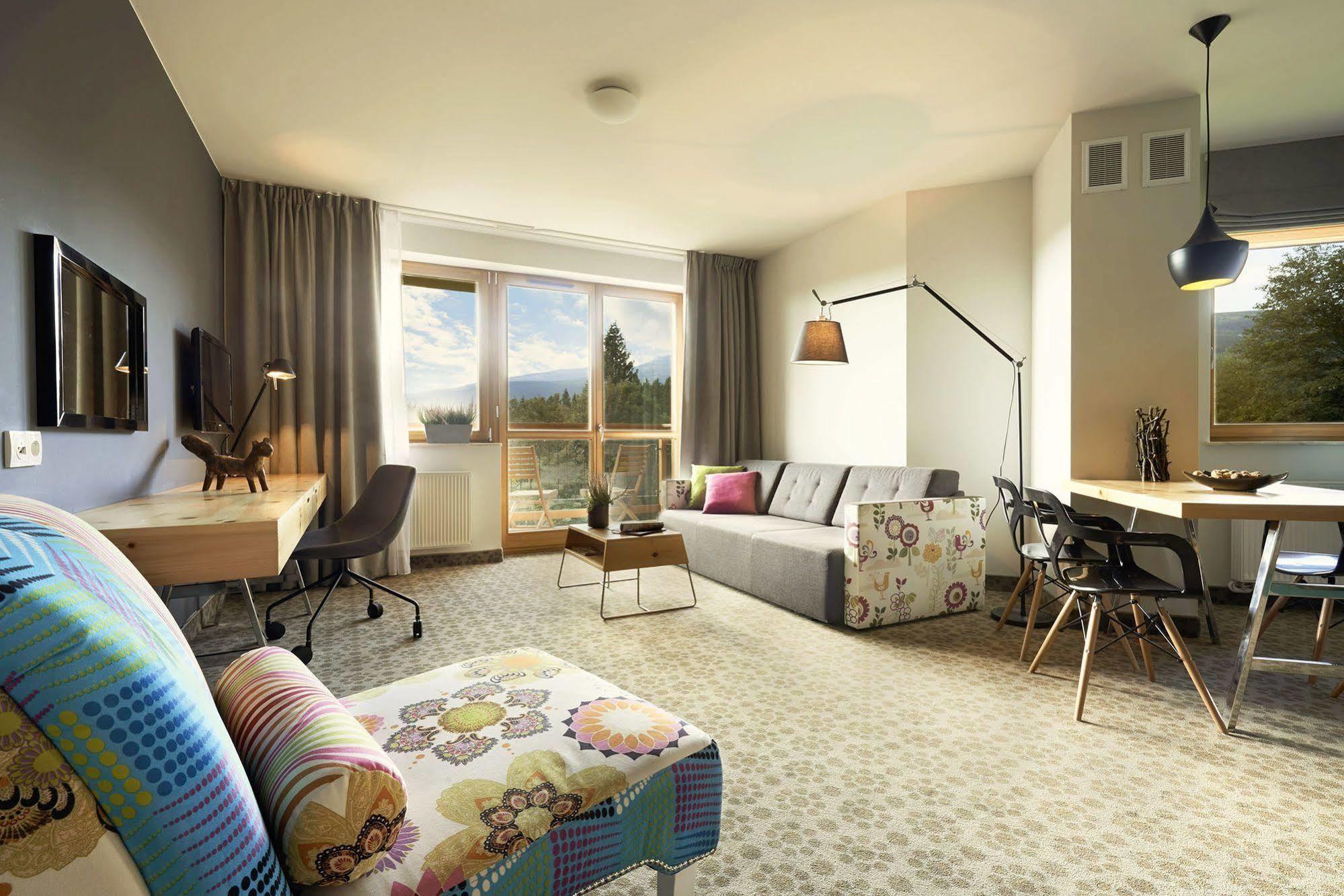 Aparthotel Cristal Resort Szklarska Poreba By Zdrojowa Dış mekan fotoğraf