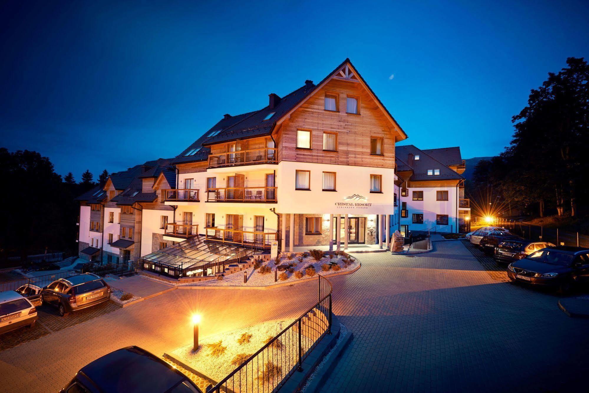Aparthotel Cristal Resort Szklarska Poreba By Zdrojowa Dış mekan fotoğraf